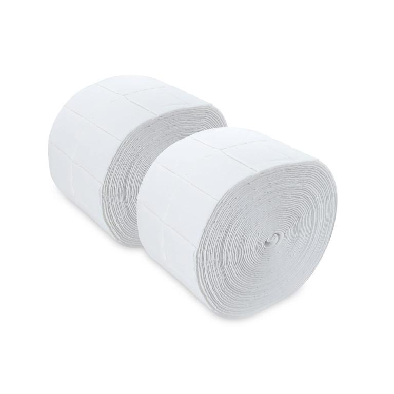 Image Zelletten Zellstofftupfer, 12-lagig, 5 x 4 cm | 2 Rollen á 500 Stück hochgebleichter Zellstoff (SSB-fähig)