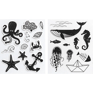 Image HEYDA Moosgummi Stempel-Set "Maritim"