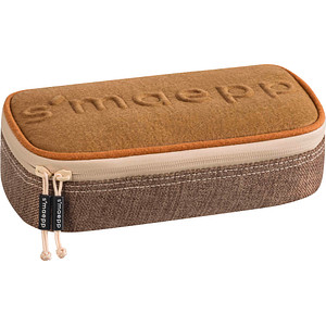 Image BRUNNEN Schlampermäppchen s'maepp XL braun, 22,0 x 11,0 cm