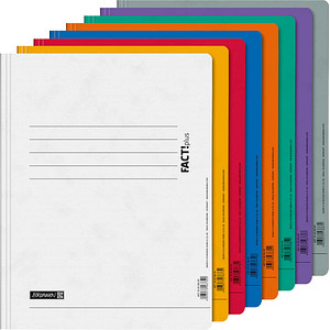 Image 8 BRUNNEN Schnellhefter FACT!plus Karton farbsortiert DIN A4