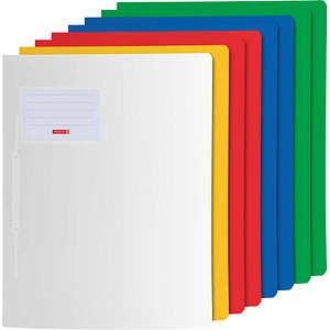 Image 8 BRUNNEN Schnellhefter FACT!pp Kunststoff farbsortiert DIN A4