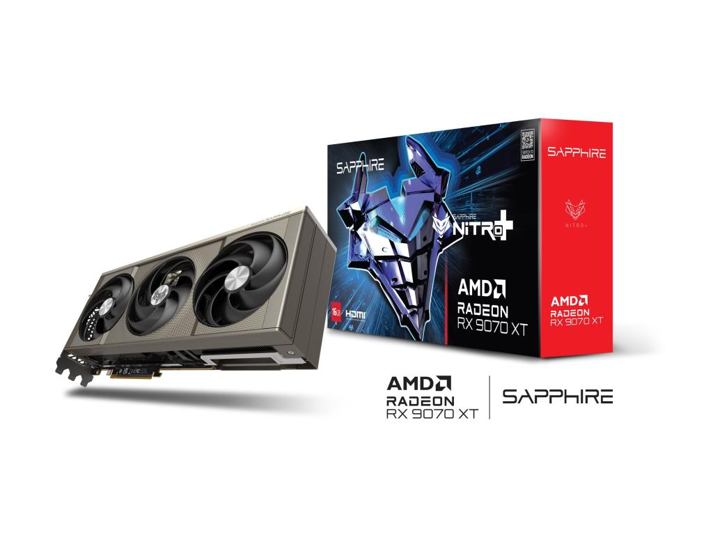 Image SAPPHIRE NITRO+ AMD RADEON RX 9070 XT GAMING OC 16GB