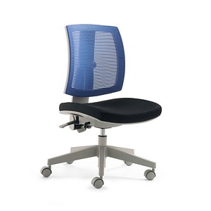 Image Mayer Kinderdrehstuhl myFLEXO, 2432 502 blau, grau Stoff
