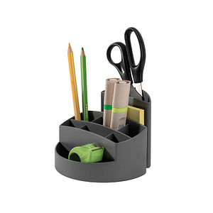 Image HAN Multiköcher RONDO KARMA, Kunststoff, 9 Fächer, grau