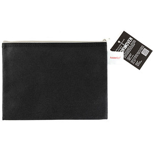 Image FolderSys Reißverschlussbeutel schwarz/grau 0,15 mm, 1 St.