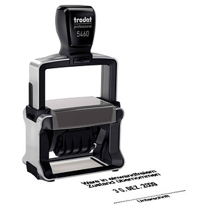 Image TRODAT 5460 aus Edelstahl (373187)