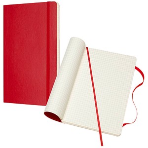 Image MOLESKINE Notizbuch Classic Collection ca. DIN A5 kariert, scharlachrot Softcover 192 Seiten