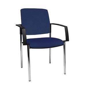 Image 2 Topstar Besucherstühle BtoB 10 BB190A G26 blau Stoff