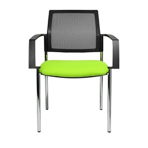 Image 2 Topstar Besucherstühle BtoB 10 BB290A G050 grün, schwarz Stoff
