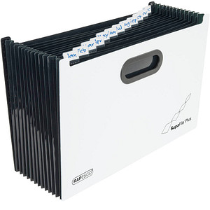 Image RAPESCO Fächermappe SupaFile Plus, DIN A4+, 13 Fächer, weiß