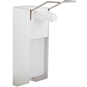 Image relaxdays Desinfektionsspender 10029927_0 silber Kunststoff 1,0 l