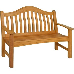 Image Garden Pleasure Gartenbank Kingston 985248 braun Holz 131,0 cm