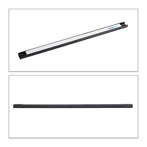 Image 3 relaxdays Magnetleisten schwarz 2,5 x 45,5 cm