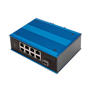 Image DIGITUS Industrial Fast Ethernet Switch, 8-Port
