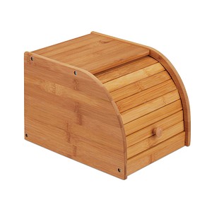 Image relaxdays Brotkasten braun