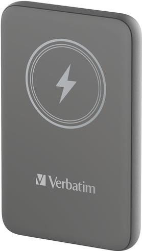 Image VERBATIM Charge´n´Go Magnetic Wireless Power Bank 10000 Grey