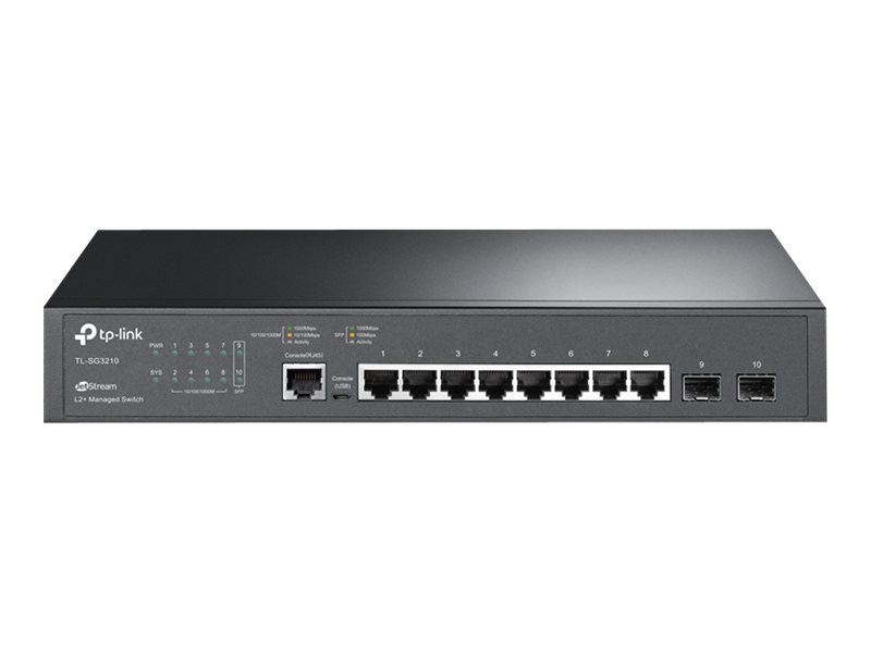 Image TP-LINK JetStream? 8-Port Gigabit L2+ Managed Switch with 2 SFP Slots
