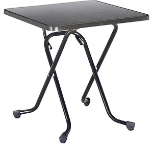 Image BEST Gartentisch Primo anthrazit rechteckig 67,0 x 67,0 x 70,0 cm