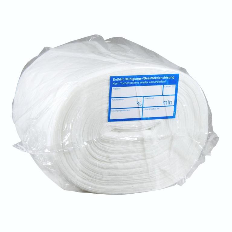 Image etolit Wipes, 90 Blatt/Rolle | 8 Rollen/Karton Universalfeuchttücher zum Tränken für die Flächendesinfektion und Reinigung, passend für Artikel ||38550||