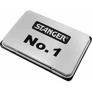 Image STANGER Stempelkissen No 1 schwarz 125,0 x 80,0 mm