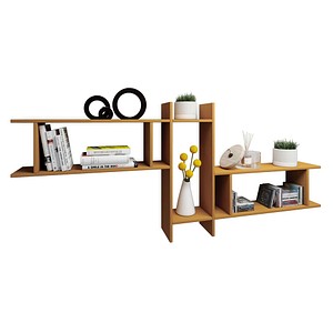 Image VCM my home Wandregal Sirola Maxi buche 188,0 x 20,0 x 80,0 cm