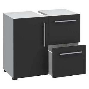 Image VCM my bath Waschbeckenunterschrank Flandu schwarz 61,0 x 32,0 x 51,0 cm