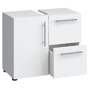 Image VCM my bath Waschbeckenunterschrank Flandu weiß 61,0 x 32,0 x 51,0 cm