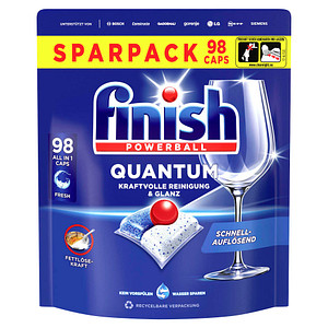 Image Calgonit finish POWERBALL QUANTUM ALL IN 1 Spülmaschinentabs 98 St.