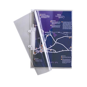 Image 25 DURABLE Präsentationshefter transparent DIN A4