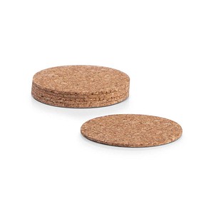 Image Zeller Untersetzer Natur 9,5 cm 6-tlg.