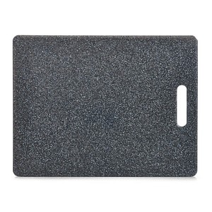 Image Zeller Schneidebrett Granitoptik anthrazit 27,5 x 36,5 cm