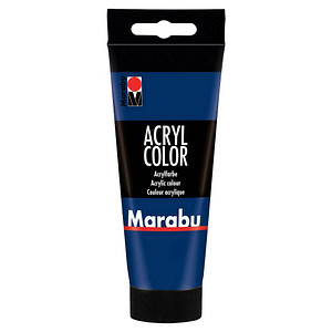 Image Marabu Acrylfarbe Acryl Color, 100 ml, dunkelblau 053