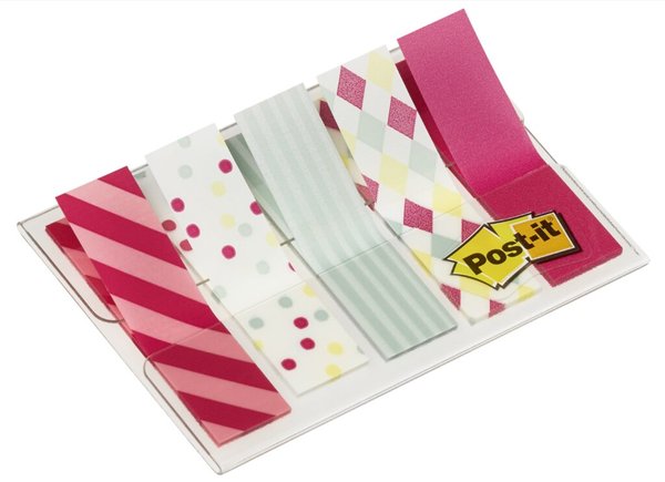 Image 3M Post-it Haftmarker Index Mini, 11,9 x 43,2 mm, Candy Candy Collection, Hafts