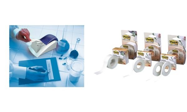 Image 3M Post-it Korrektur- und Abdeckband, 25,4 mm x 17,7 m mit Handabroller (658H)