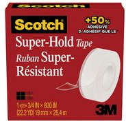 Image 3M Scotch Klebefilm Super-Hold 700K, 19 mm x 25,4 m, Karton kristallklar, leich