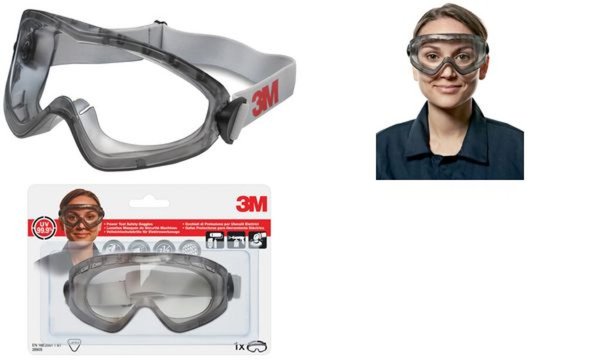 Image 3M Vollsichtschutzbrille 2890SC, Sc heibentönung: klar (18020578)