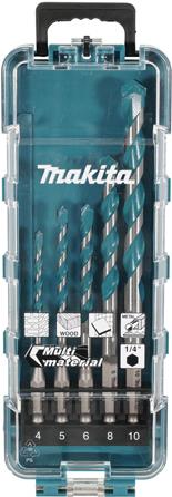Image MAKITA TCT Multibohrer Set 1/4 5tlg