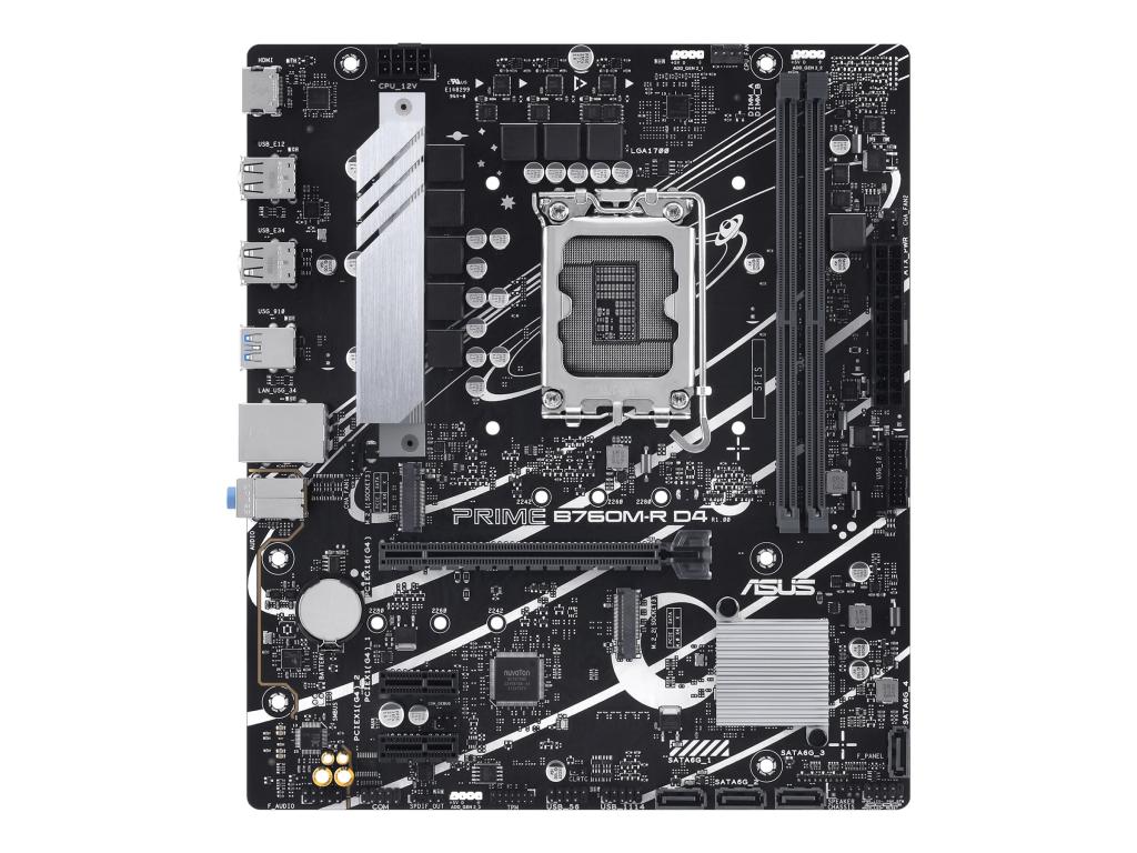 Image ASUS Pro B760M-R D4 S1700