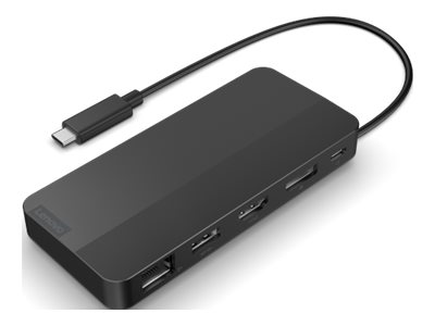 Image LENOVO USB-C Dual Display Travel Dock w/o Adapter