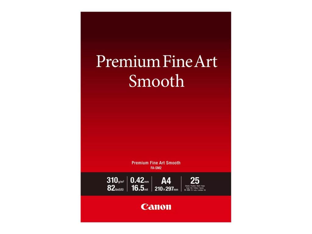 Image CANON FA-SM 2 Premium FineArt Smooth A 4, 25 Blatt, 310 g