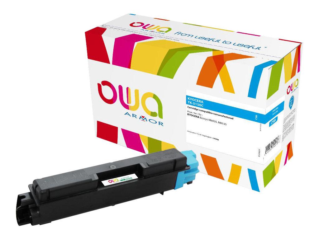 Image ARMOR OWA Toner komp. Kyocera TK-5150C (10000 S.) cyan