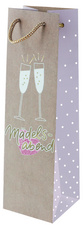 Image SUSY CARD Flaschentüte "Mädelsabend", für 1 Flasche