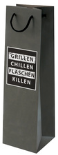 Image SUSY CARD Flaschentüte "Grill & Chill", für 1 Flasche
