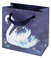 Image SUSY CARD Geschenktüte "Swan lake dark blue"