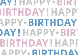 Image SUSY CARD Geschenkpapier "It's your birthday", auf Rolle