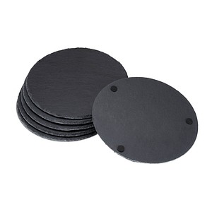 Image 6 relaxdays Schieferplatten grau 25,0 cm