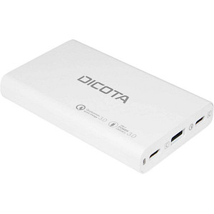 Image DICOTA D32056 Ladekabel mit Adapter weiß, 65 Watt