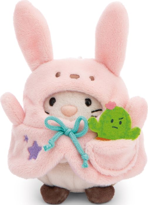 Image Set Kuscheltier Katze Angy 8cm mit Kaktu