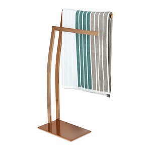 Image relaxdays Handtuchständer WIMEDO kupfer