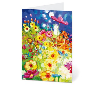 Image LUMA Grußkarte Blumenwiese DIN B6